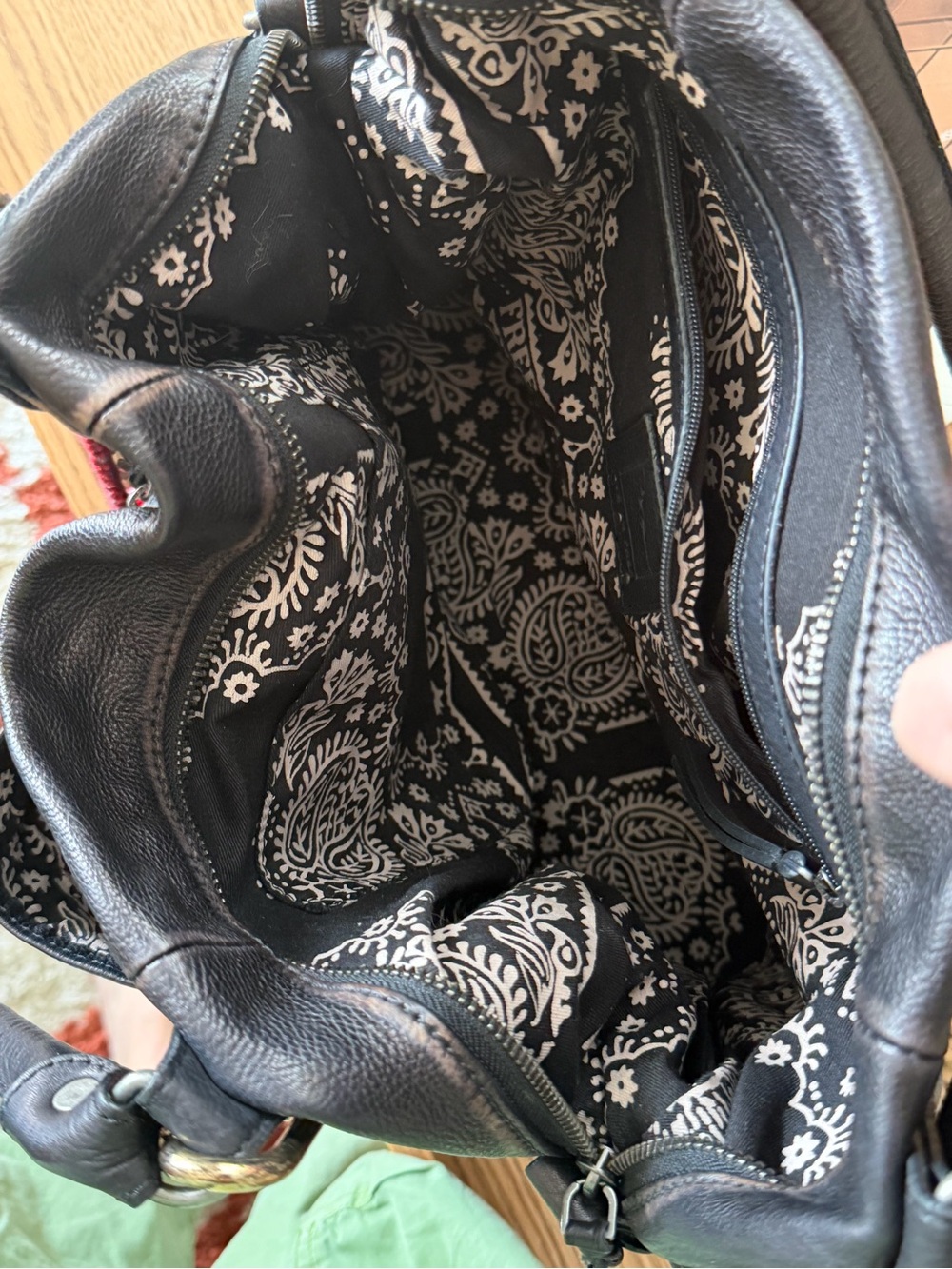 NWOT Free People We the Free Coal Emerson Tote Bag - Picture 10 of 16